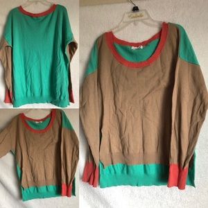 Color Block Sweater